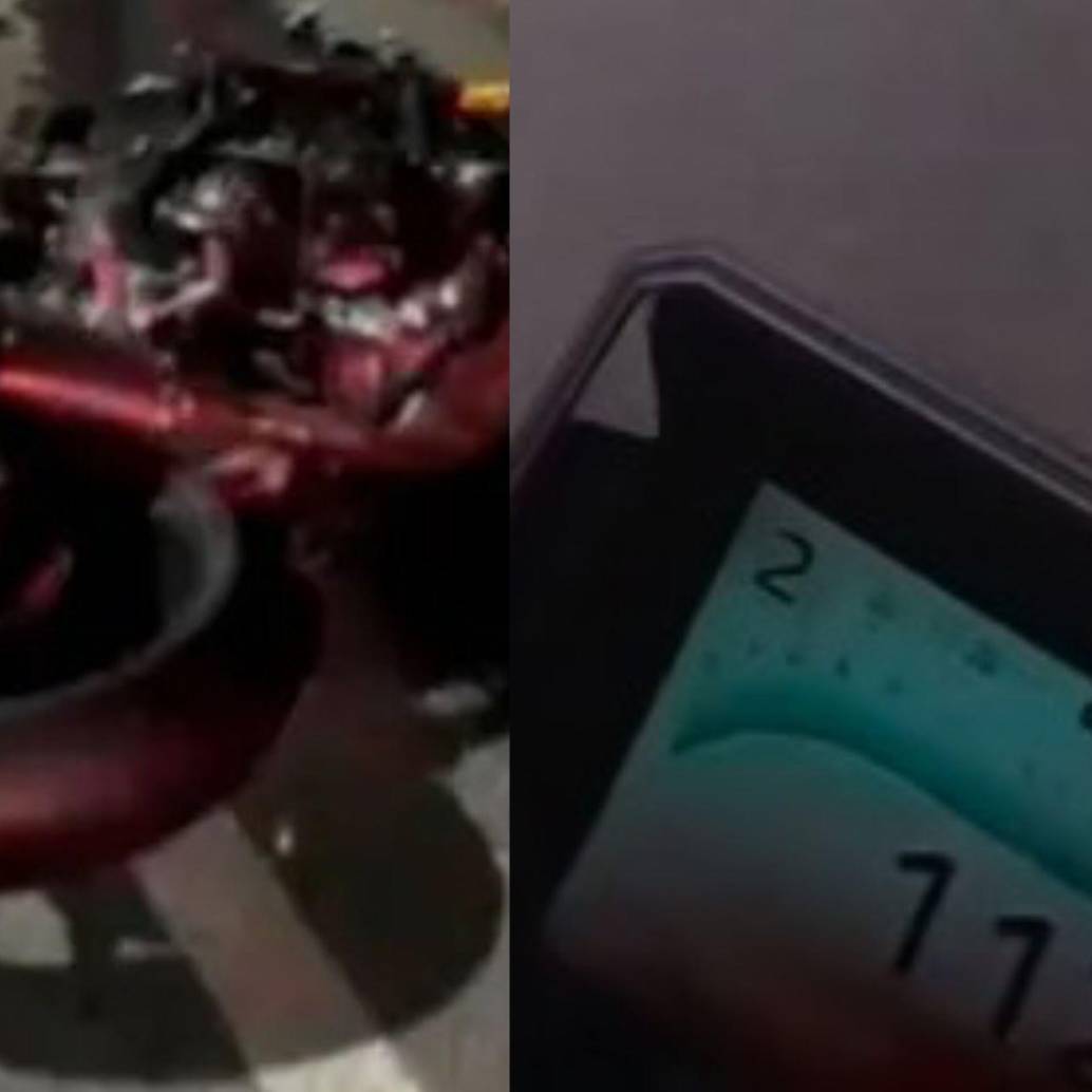 <span class="mln_uppercase_mln">El</span><b><span class="mln_uppercase_mln"> motociclista fallecido en un siniestro en Las Palmas dejó un video donde transitaba por esa vías a velocidades de 112, 114 y hasta 117 kilómetros por hora. Fotos: Cortesía y captura de video</span></b>