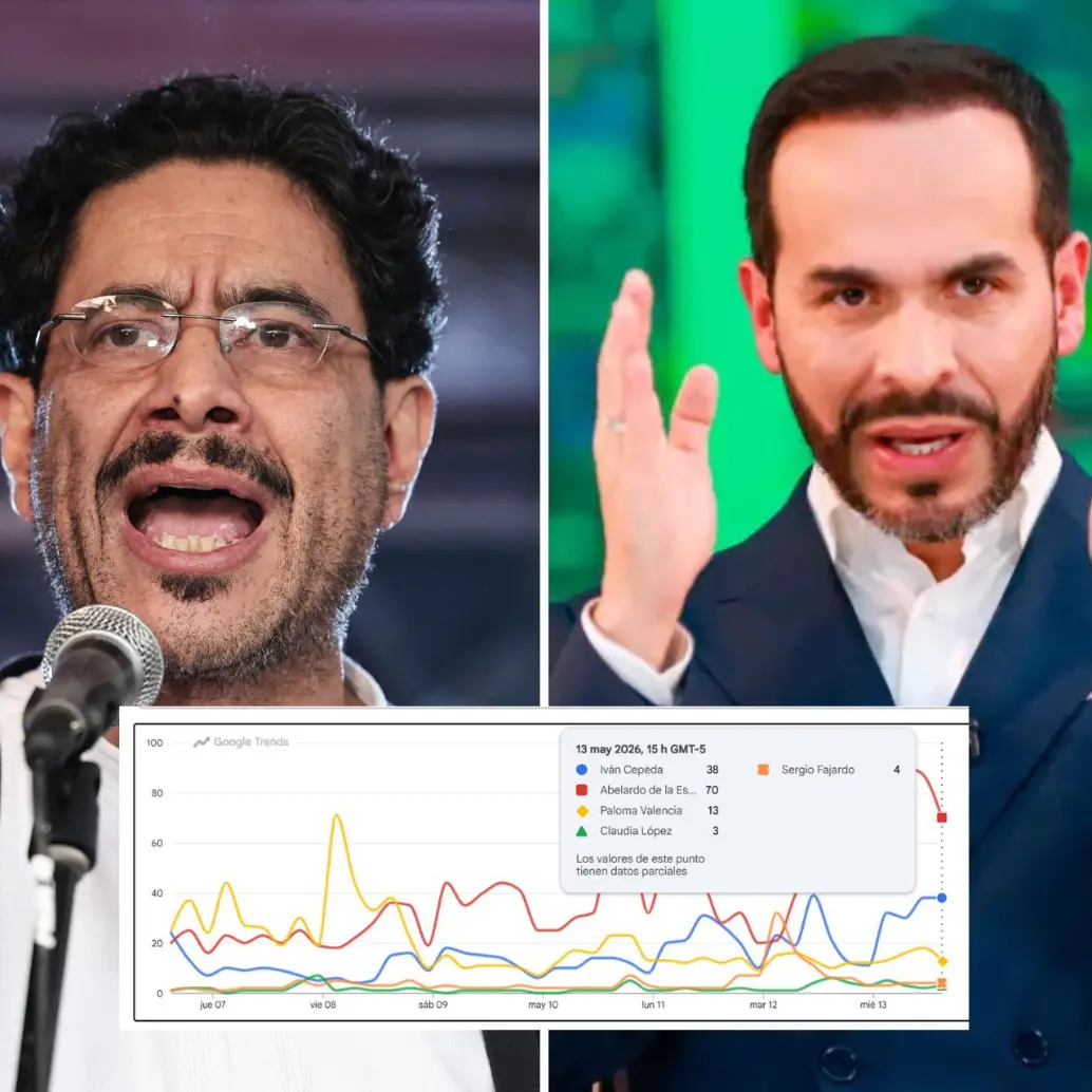 Las tendencias de Google permiten observar qué tanto se busca un tema en internet. FOTOS: EL COLOMBIANO, PRESIDENCIA Y CAPTURA DE PANTALLA.
