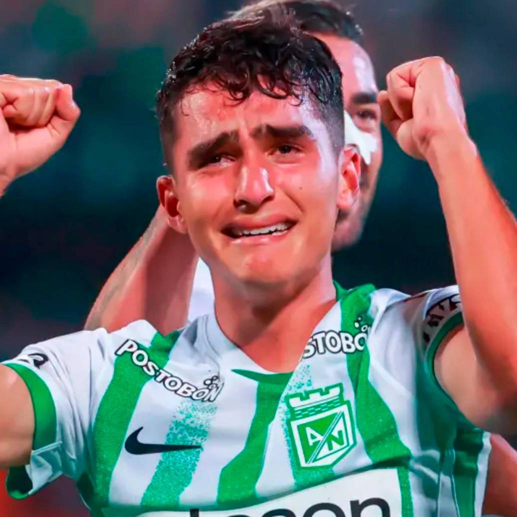 El futbolista Juan Manuel Rengifo (en la foto celebra su primer gol como profesional con Nacional), es una de las figuras del cuadro verde de Antioquia. Foto: Manuel Saldarriaga