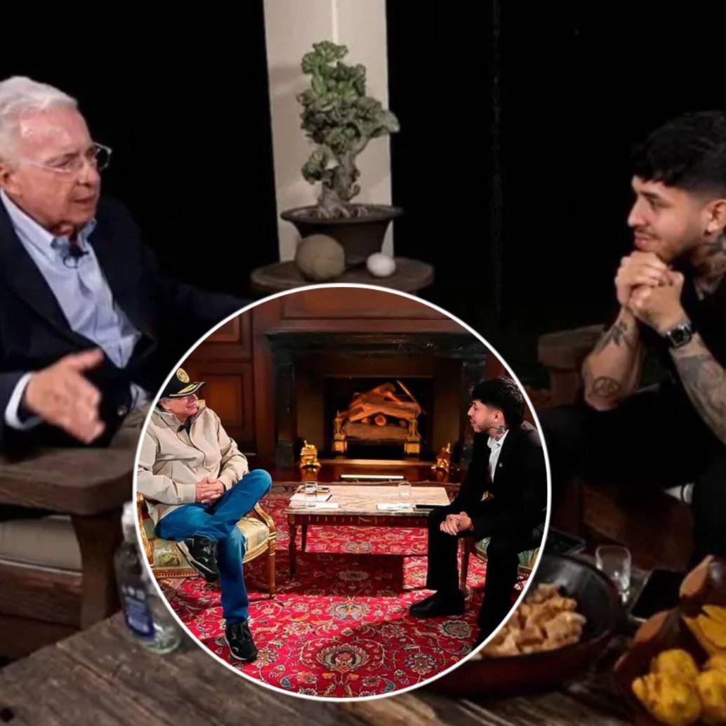 El influencer Westcol entrevistó a Álvaro Uribe y Gustavo Petro, revelando las diferencias entre ambos luego de varias preguntas similares. Foto: Captura de video y Presidencia