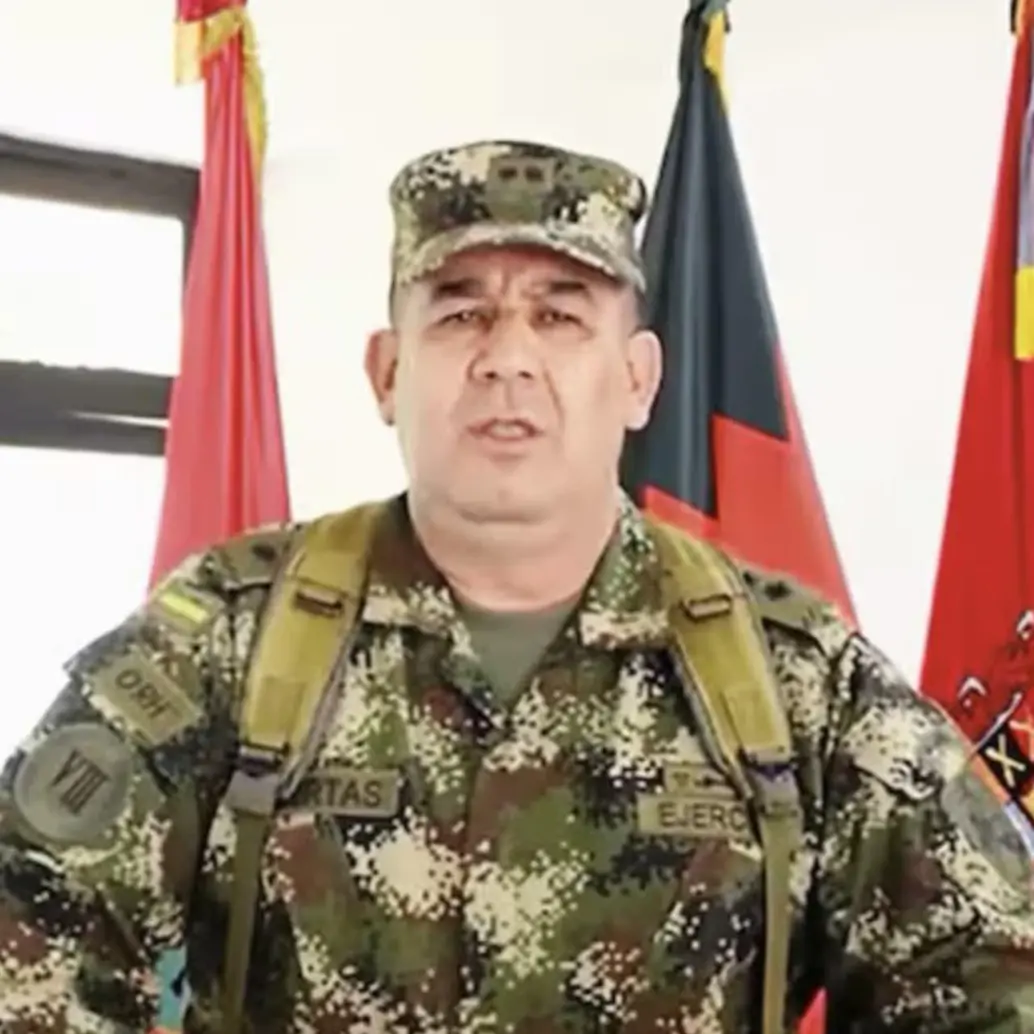 El general Juan Miguel Huertas, jefe del Comando Personal del Ejército. Había sido retirado en el Gobierno de Iván Duque. Foto: tomada de redes sociales.