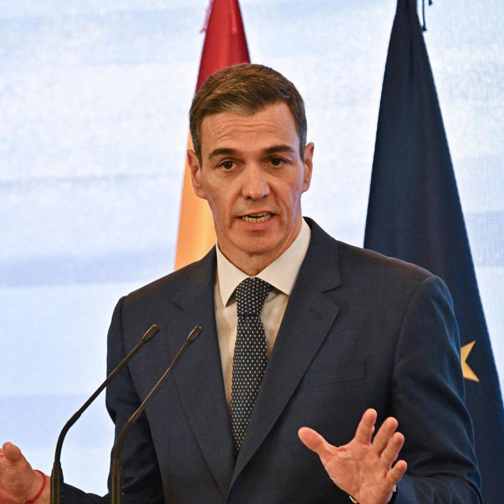 Pedro Sánchez, presidente del Gobierno de España. Foto: AFP.