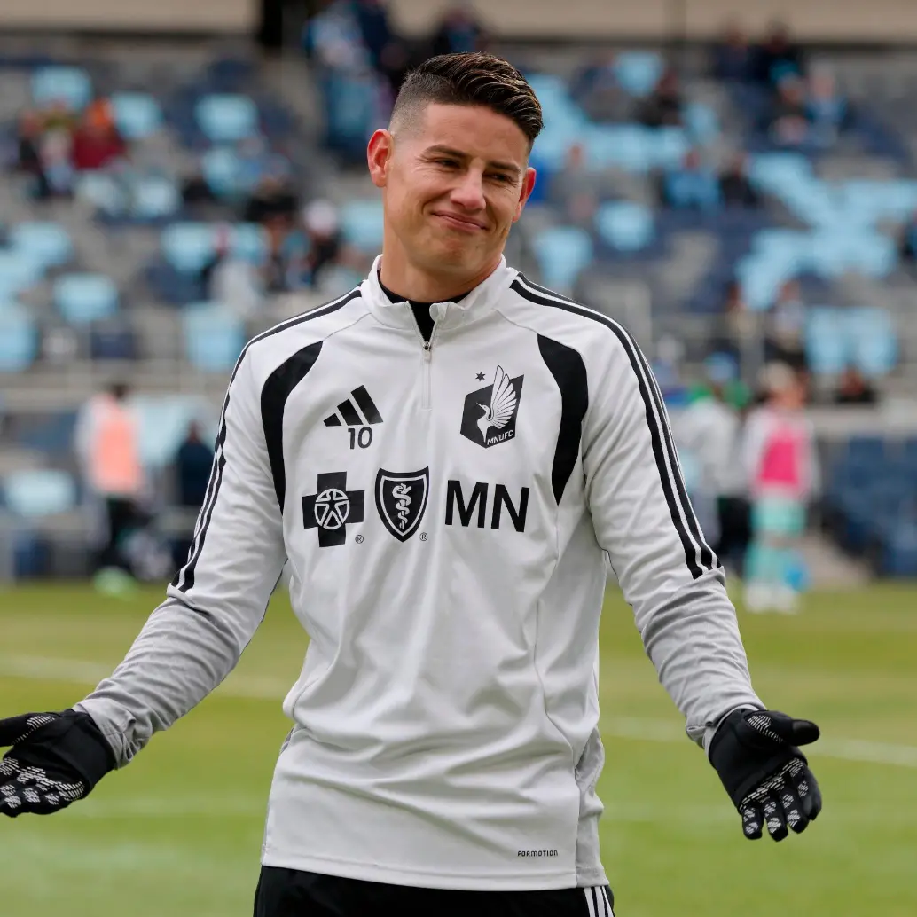 James Rodríguez no vive su mejor momento futbolístico. Está sin nivel y muchos critican que vaya al Mundial-2026. FOTO X-MINNESOTA