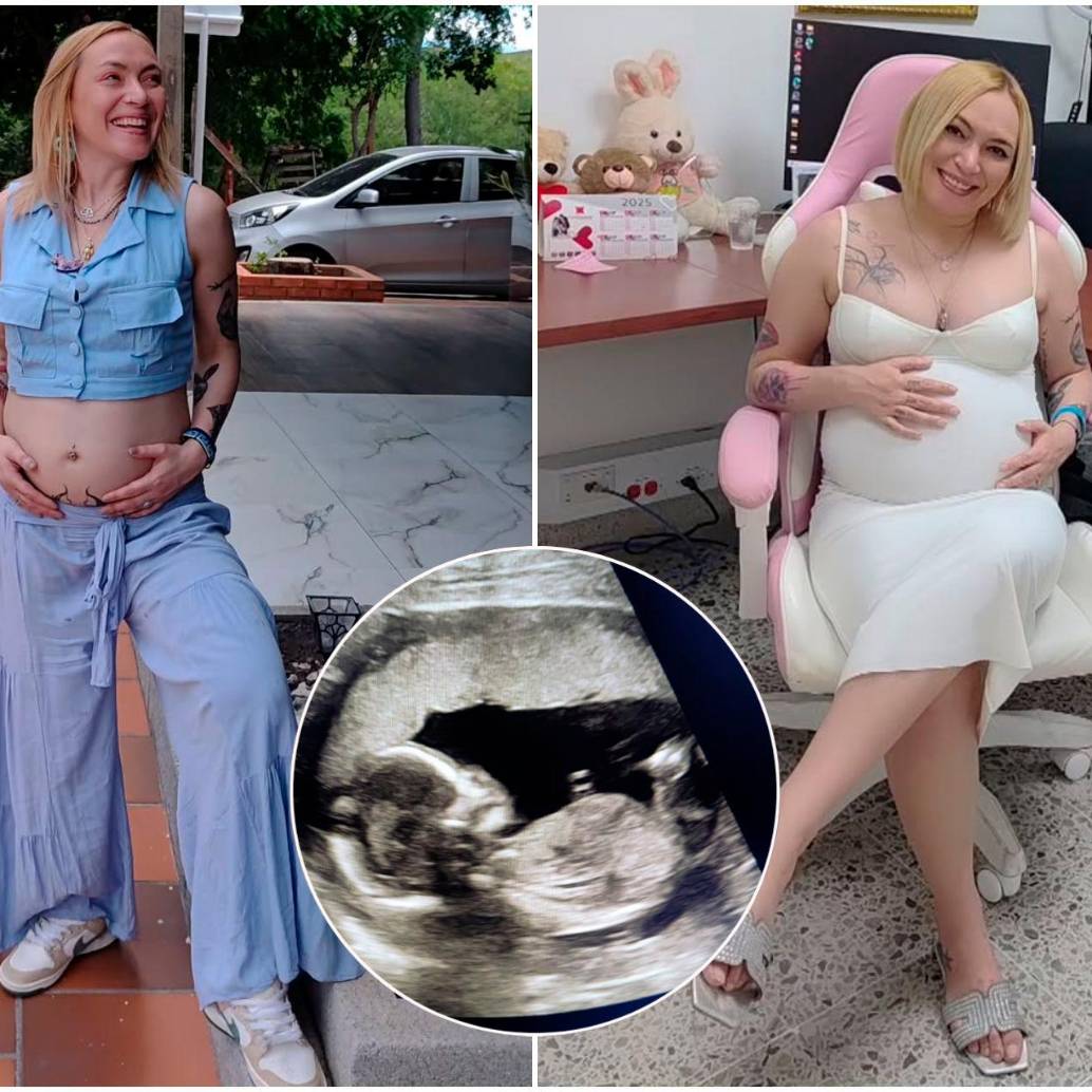 La última publicación de la jueza Vivian Polanía en su cuenta de Instagram fue la ecografía de su hijo. FOTOS: Tomadas de Instagram @heidyvivianpolaniafranco