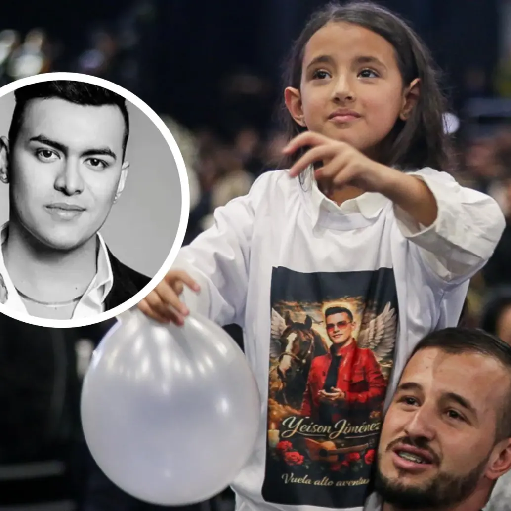 Este miércoles, 14 de enero de 2026, se llevó a cabo el homenaje oficial al cantante y a los integrantes de su equipo de trabajo en el Movistar Arena en Bogotá. FOTO: Colprensa y redes sociales @yeison_jimenez