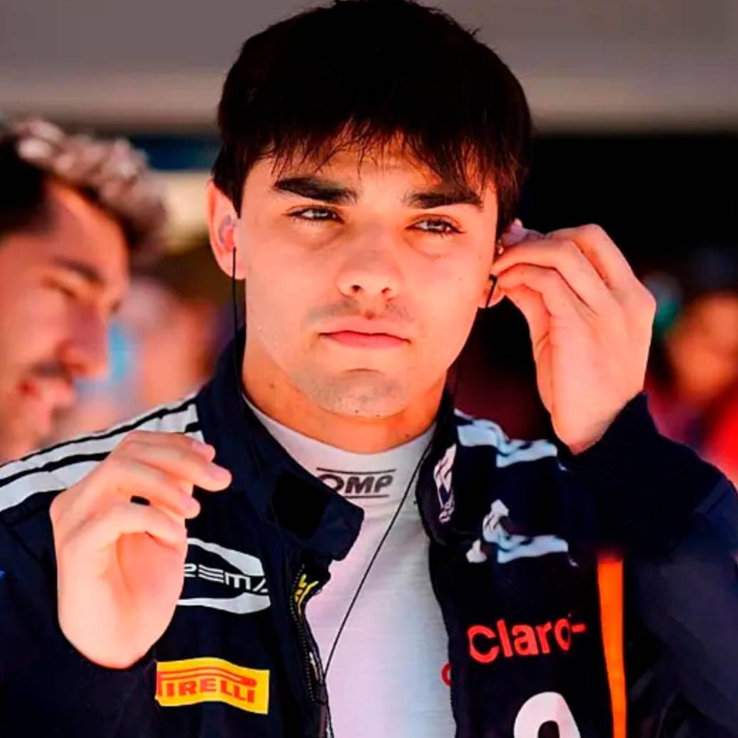 El piloto Sebastián Montoya compite para el equipo Prema Racing de la Fórmula 2. FOTO: Getty