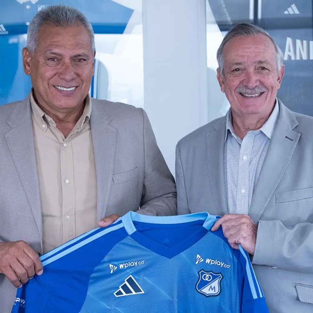 El club bogotano anunció la llegada del técnico que fue campeón de Liga en 2012, en reemplazo de David González, quien fue notificado que no seguía en el equipo. FOTO: Redes sociales @MillosFCoficial