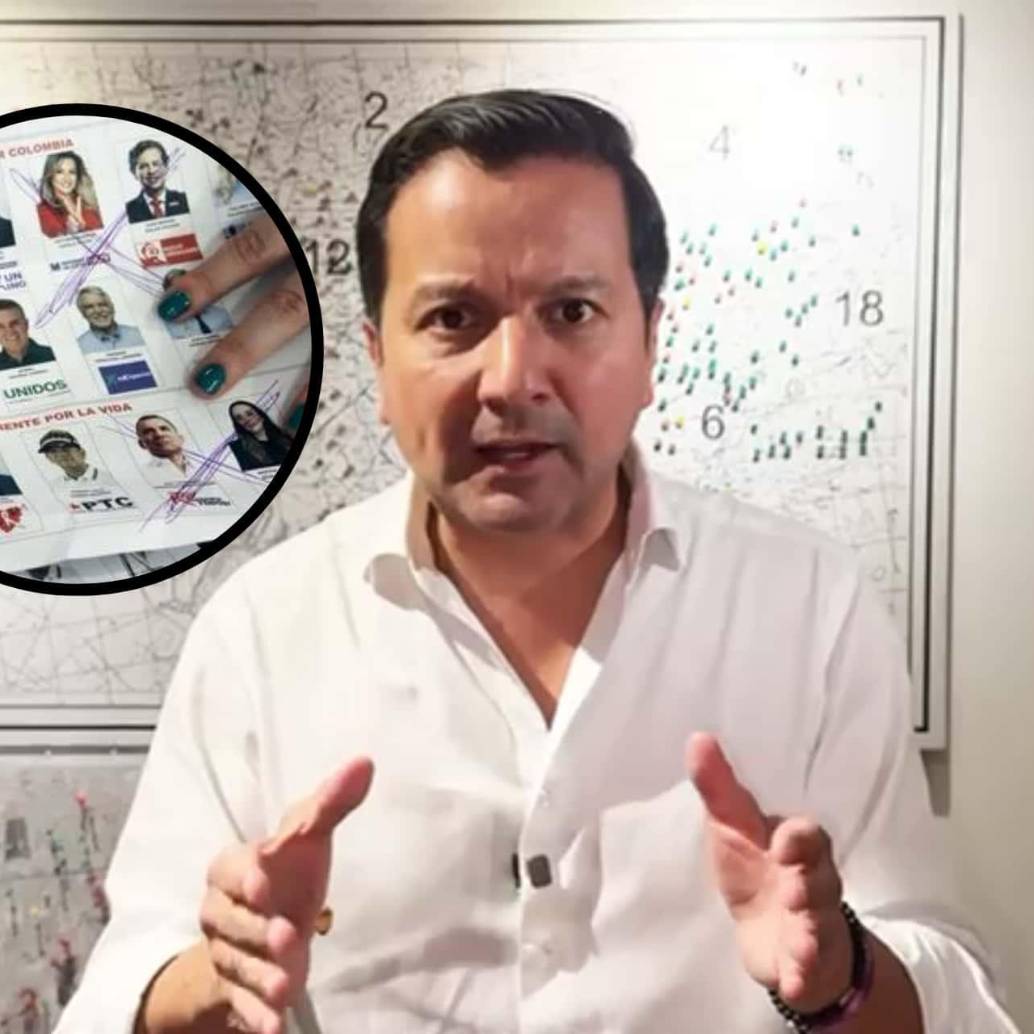 David Luna señaló que habría voceros que dicen ser del Gobierno pidiendo anular los tarjetones de las consultas con “mamarrachos”. Foto: Cortesía