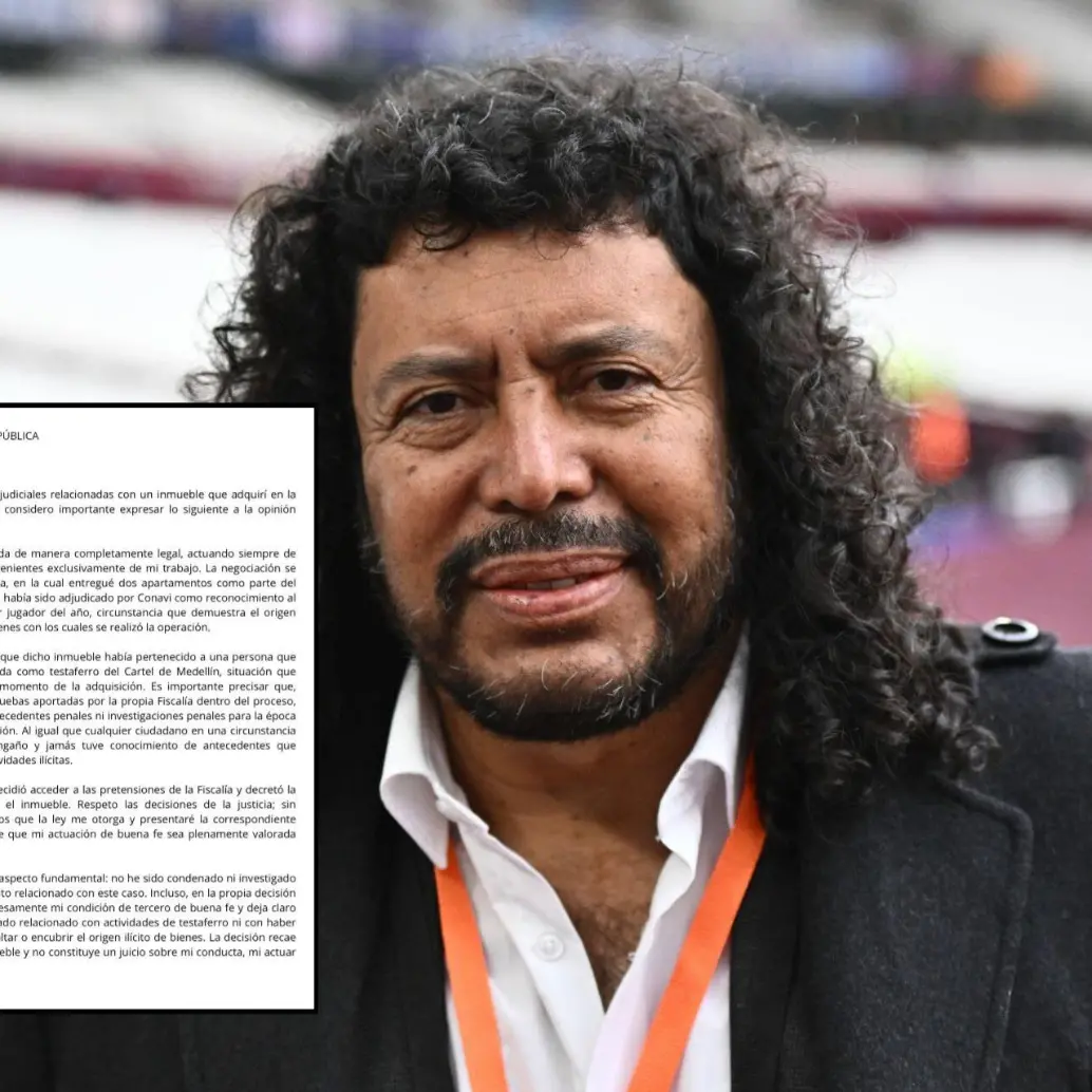 El recordado portero René Higuita habló sobre su predio en El Poblado que perdió por extinción de dominio. Fotos: Getty Images y @higuitarene1