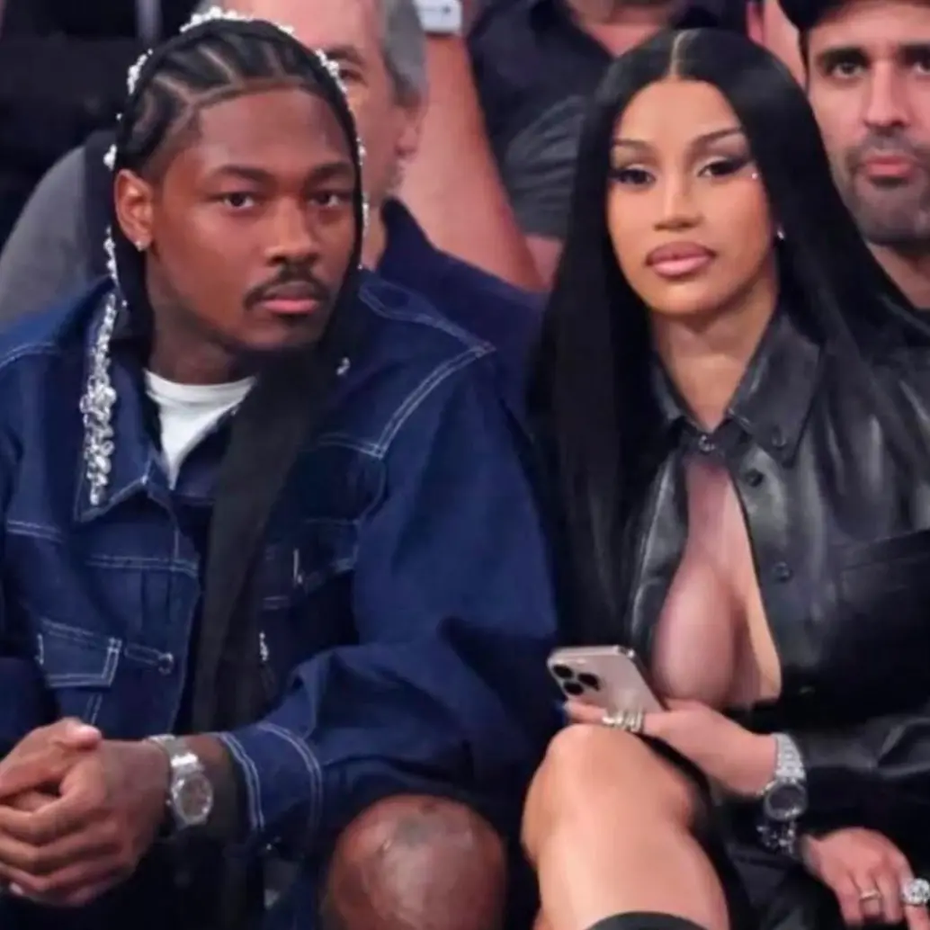 Stefon Diggs y Cardi B esperan su primer hijo como pareja. Él tiene una hija y ella tres producto de otras relaciones.<b> </b>FOTO: Tomada de Instagram @stefondiggs