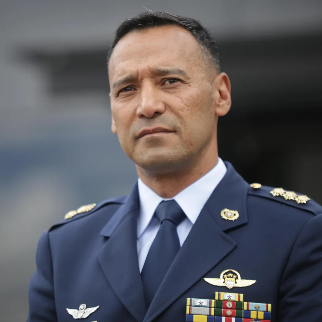 El ministro de Defensa, general Pedro Sánchez, afirmó que las elecciones del 2026 se realizarán acorde al cronograma establecido por la Registraduría. Foto: Colprensa