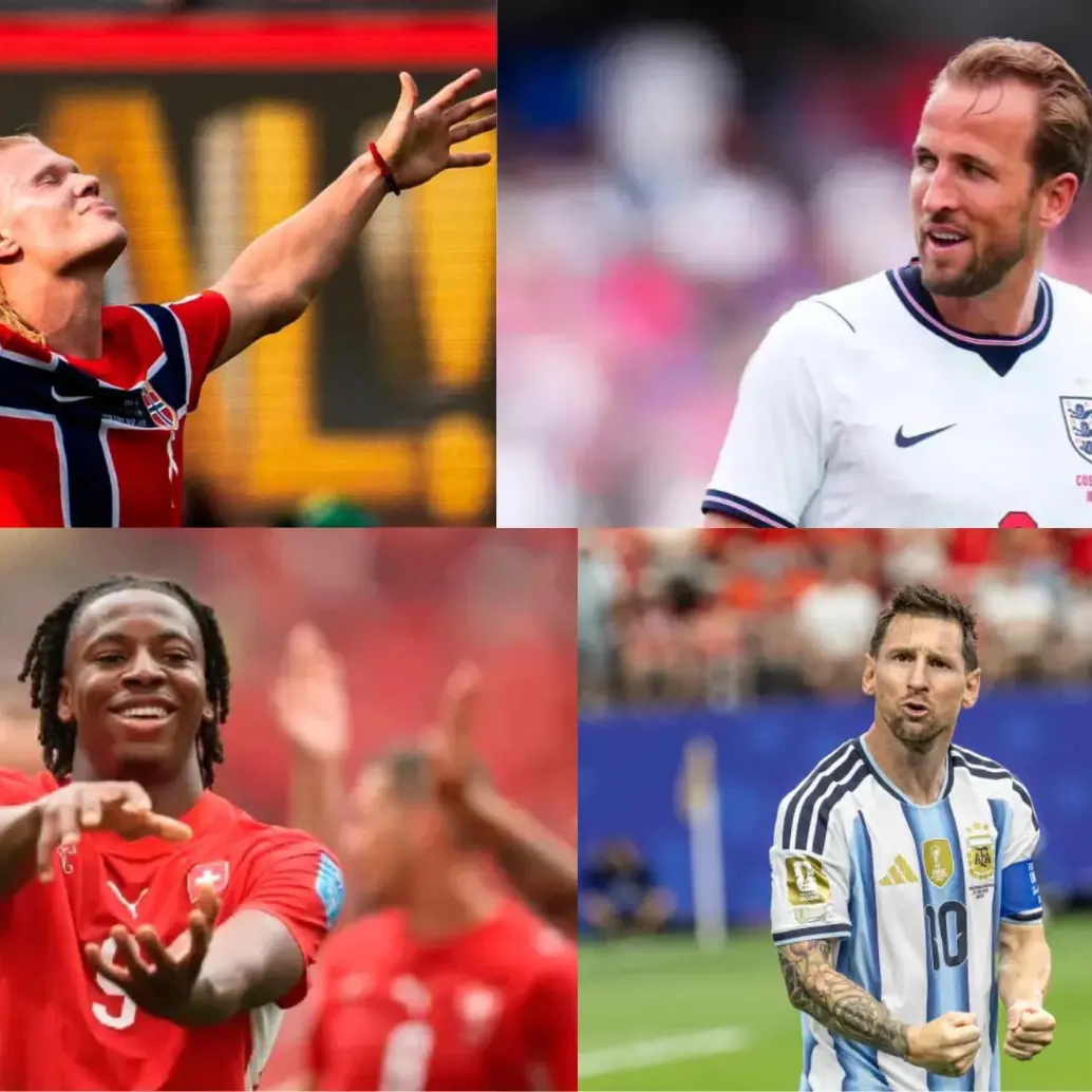 Noruega, Inglaterra, Argentina y Suiza buscan este sábado los dos últimos cupos a las semifinales del Mundial 2026. Foto: Getty / AFP / X @Erling