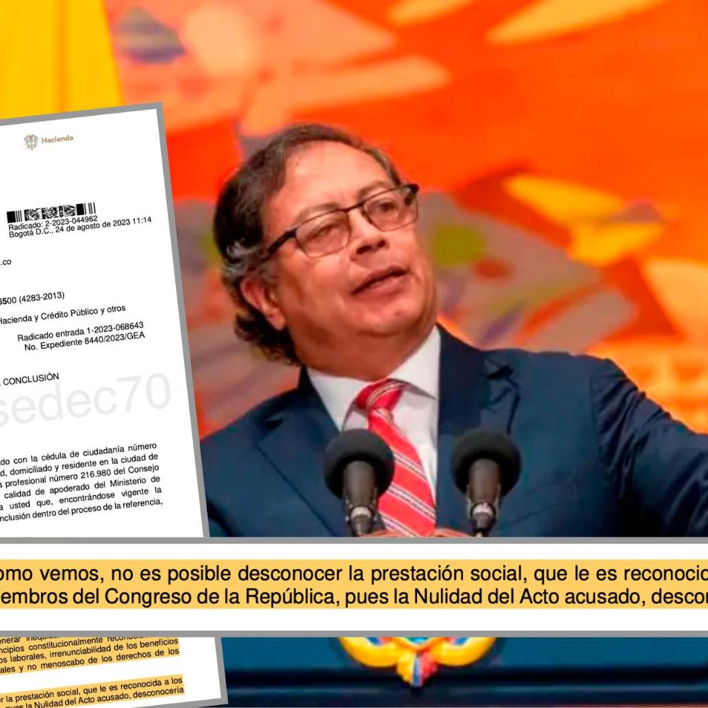 El viraje expone una contradicción entre el discurso actual del presidente Petro y los argumentos legales que su Gobierno sostuvo ante el Consejo de Estado. FOTO: PRESIDENCIA/X @Melquisedec70