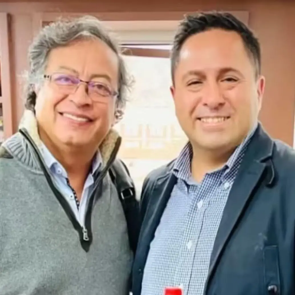 Gustavo Petro había vinculado a su equipo de trabajo al mexicano Germán Trejo con el fin de que mejorarán sus alocuciones y estrategia de comunicaciones de cara a las elecciones del 2026 ignorando algunas denuncias por presunta estafa. Foto: Presidencia