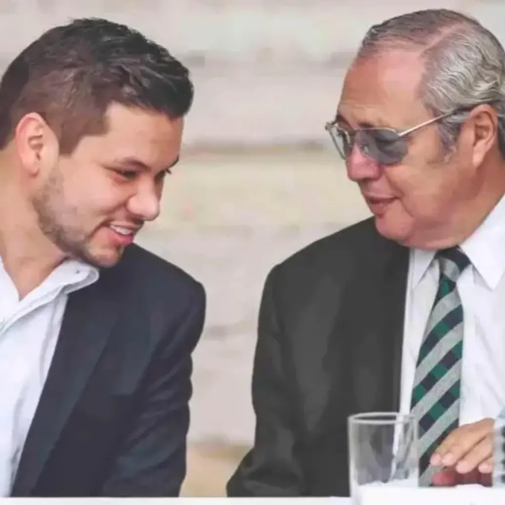Andrés Calle, expresidente de la Cámara de Representantes e Iván Name, expresidente del Senado. Foto: Colprensa