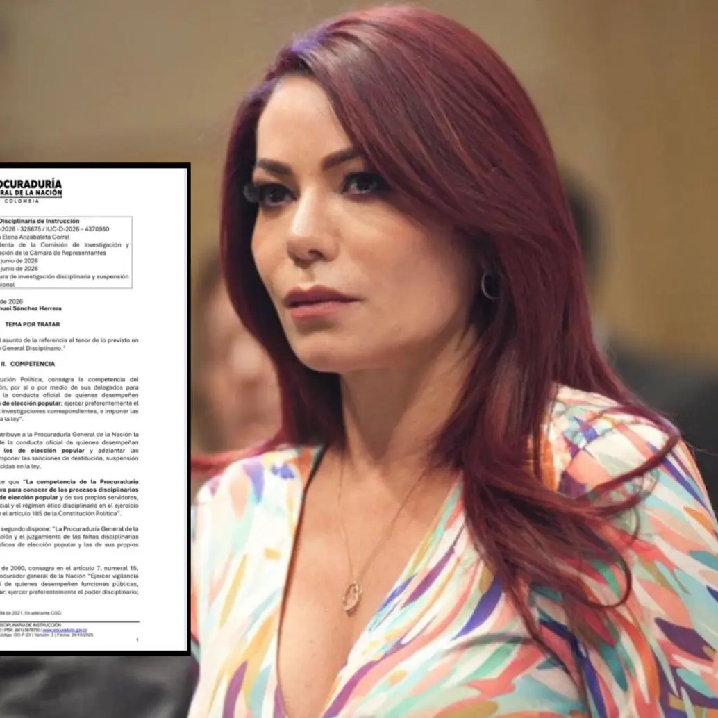 La Procuraduría emitió una suspensión provisional contra la presidenta de la Comisión de Acusación. Fotos: PGN y redes sociales