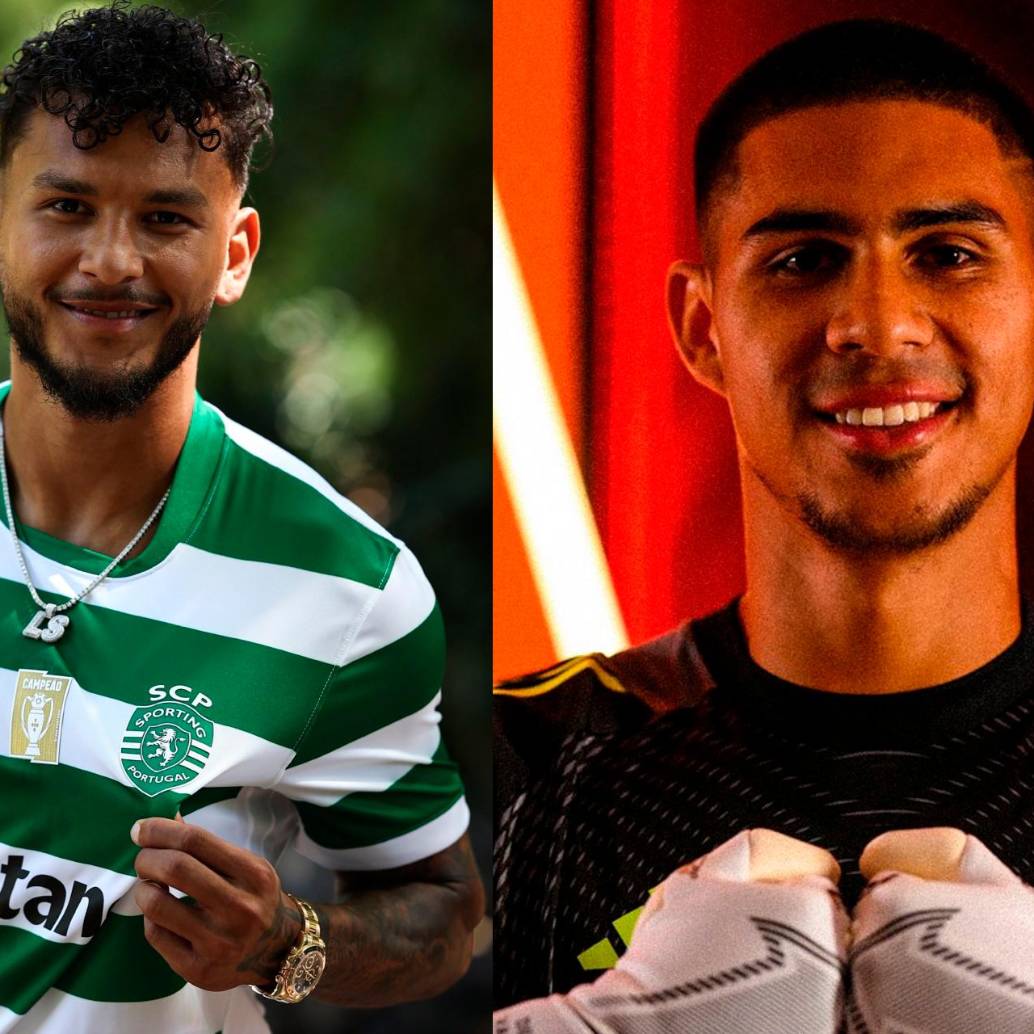 El Sporting de Portugal mantiene su costumbre de contratar delanteros oriundos de la costa caribe colombiana. FOTOS: TOMADA DEL X DE @SportingCP y @ASROMA 