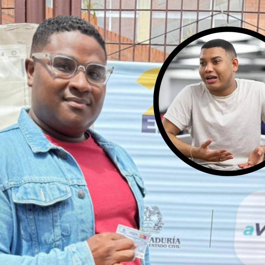 En la foto principal, Oscar Benavides, el representante afro a la Cámara con más votos. En el círculo, Miguel Polo Polo. FOTOS: COLPRENSA Y REDES.