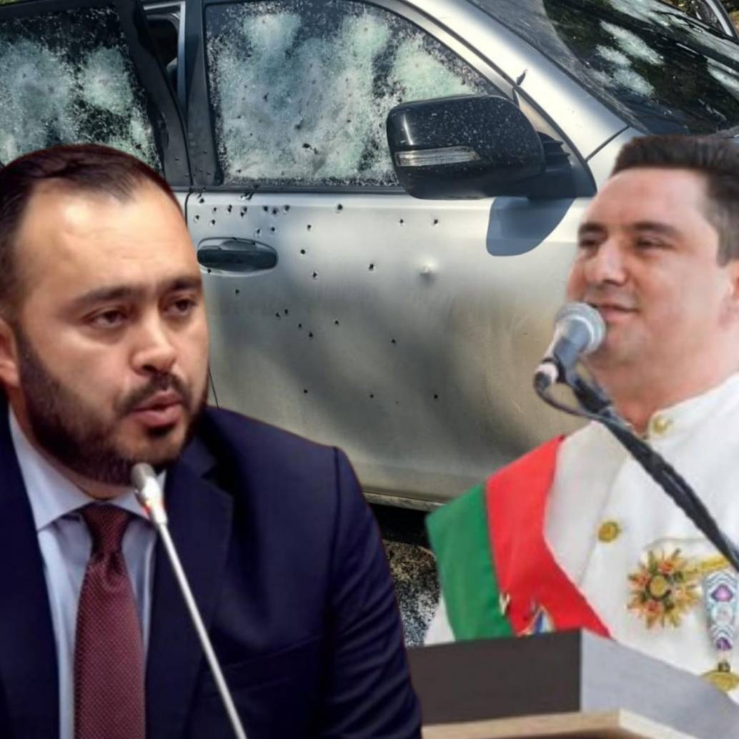 El congresista Jairo Castellanos y el gobernador de Arauca, Renson Martínez. Foto: Colprensa/Cortesía. 