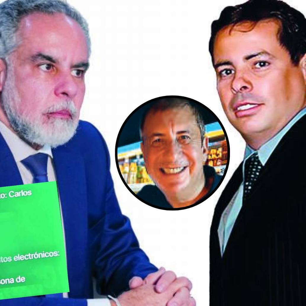 Armando Benedetti, ministro del Interior, y su hermano Camilo, socio de Force Improvement LLC. FOTO PRESIDENCIA