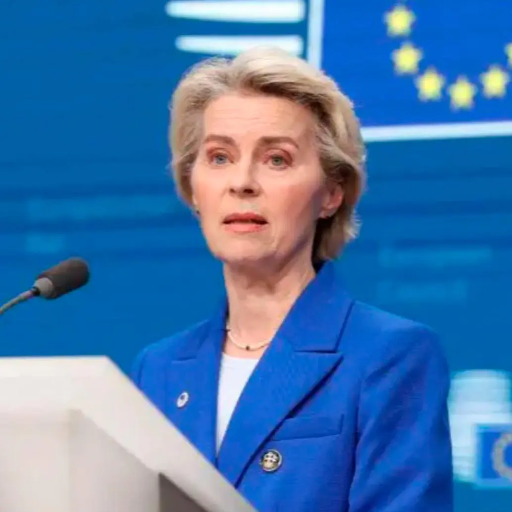 Ursula von der Leyen es la presidenta de la Comisión Europea.<b> </b>FOTO: Xinhua