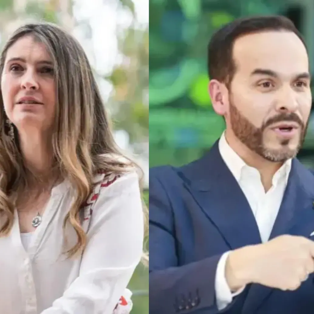 Tanto Valencia como De la Espriella insisten en llegar por su lado a primera vuelta. FOTO: Camilo Suárez y Manuel Saldarriaga