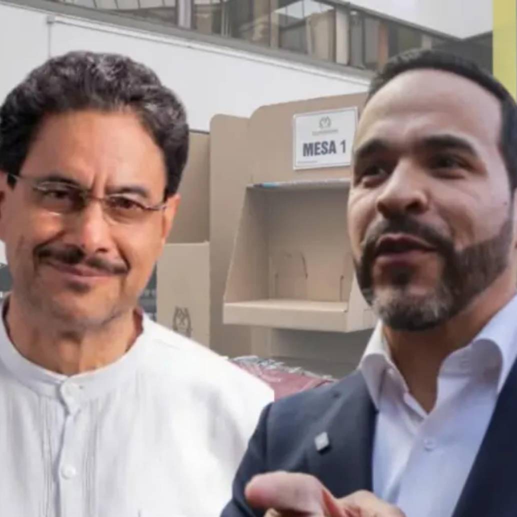 Candidatos presidenciales Iván Cepeda y Abelardo de la Espriella. Foto: Colprensa 