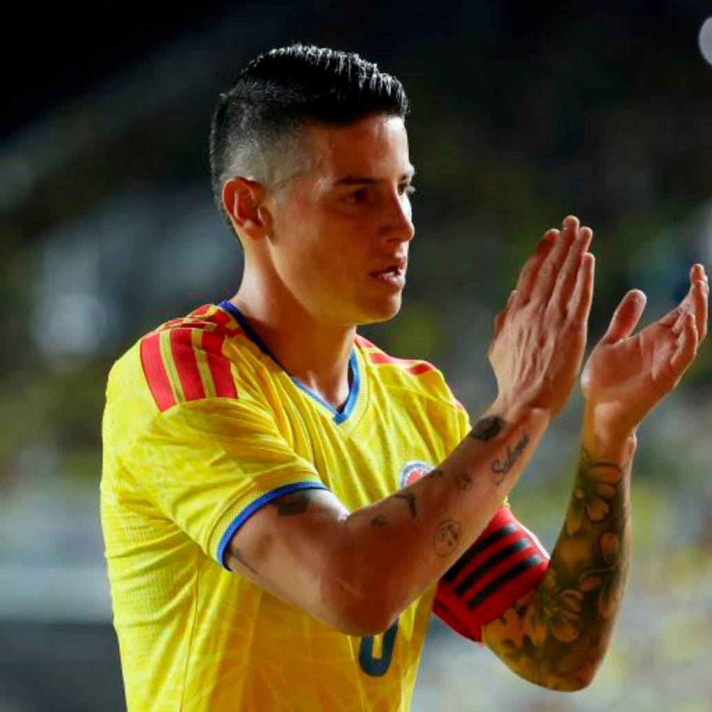 James Rodríguez es un jugador clave para Néstor Lorenzo en la Selección Colombia. Sería titular ante Croacia en el primer amistoso de la doble fecha Fifa, este jueves. FOTO: Getty