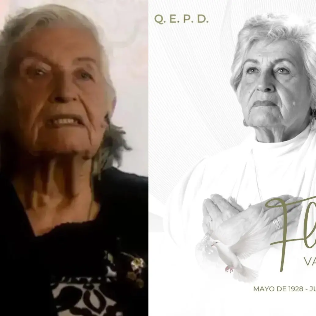 Luto en la televisión colombiana; falleció la actriz Flor Vargas a los 98 años. Foto: Caracol TV / redes sociales @actoresscg