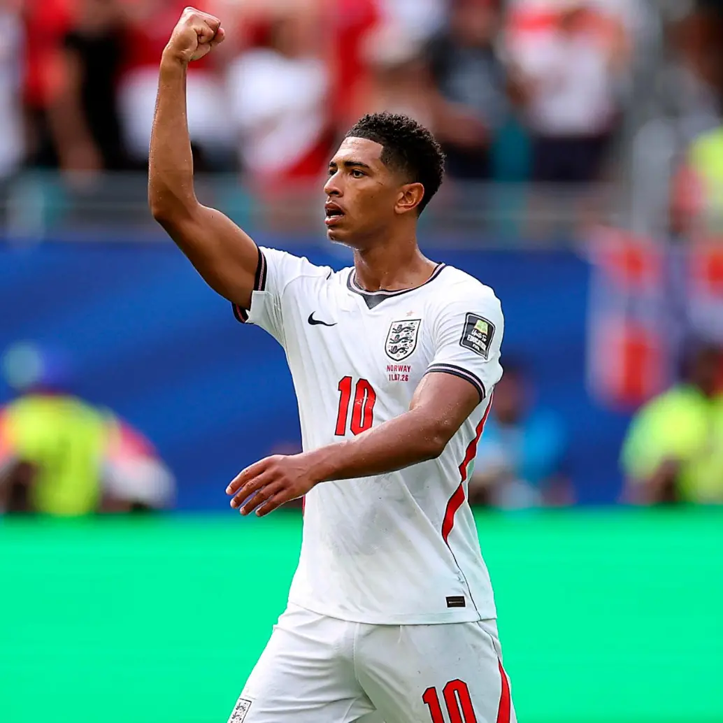 Jude Bellingham marcó doblete ante Noruega. FOTO: 