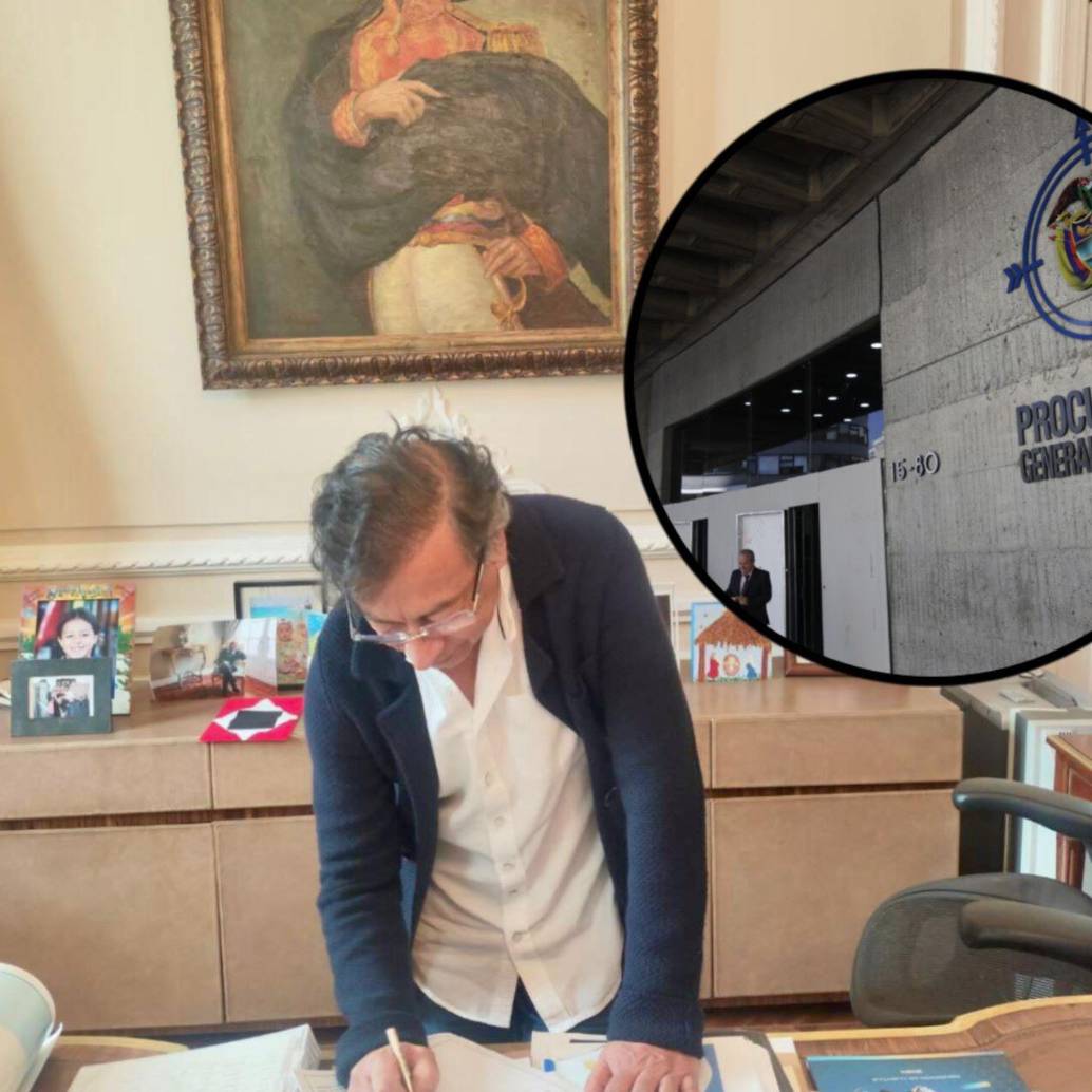 La Procuraduría respondió a las reclamaciones por la firma del decreto que convoca a una consulta popular. FOTO: Presidencia y Colprensa