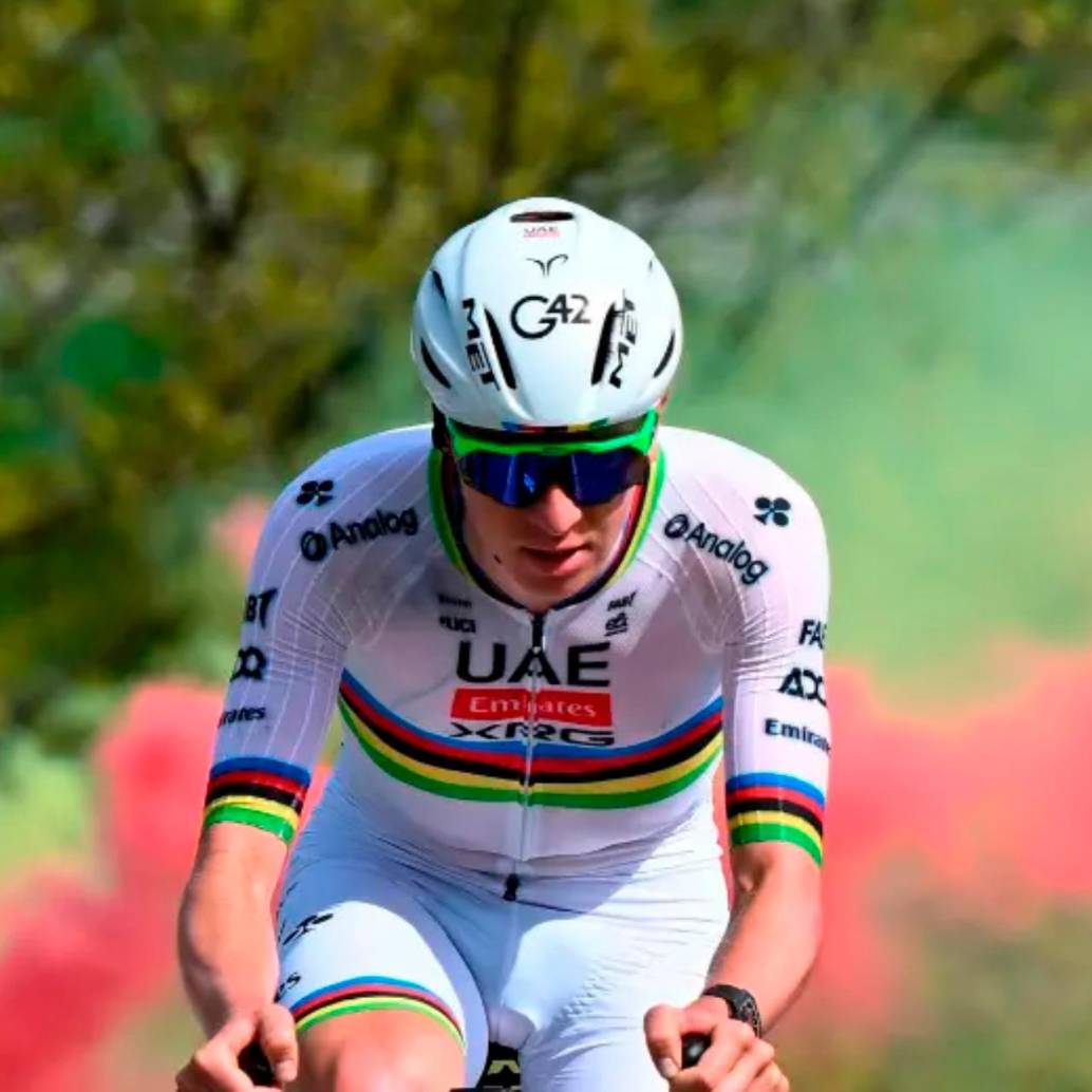El ciclista esloveno Tadej Pogacar, de 26 años, ha ganado tres ediciones del Tour de Francia. FOTO: GETTY