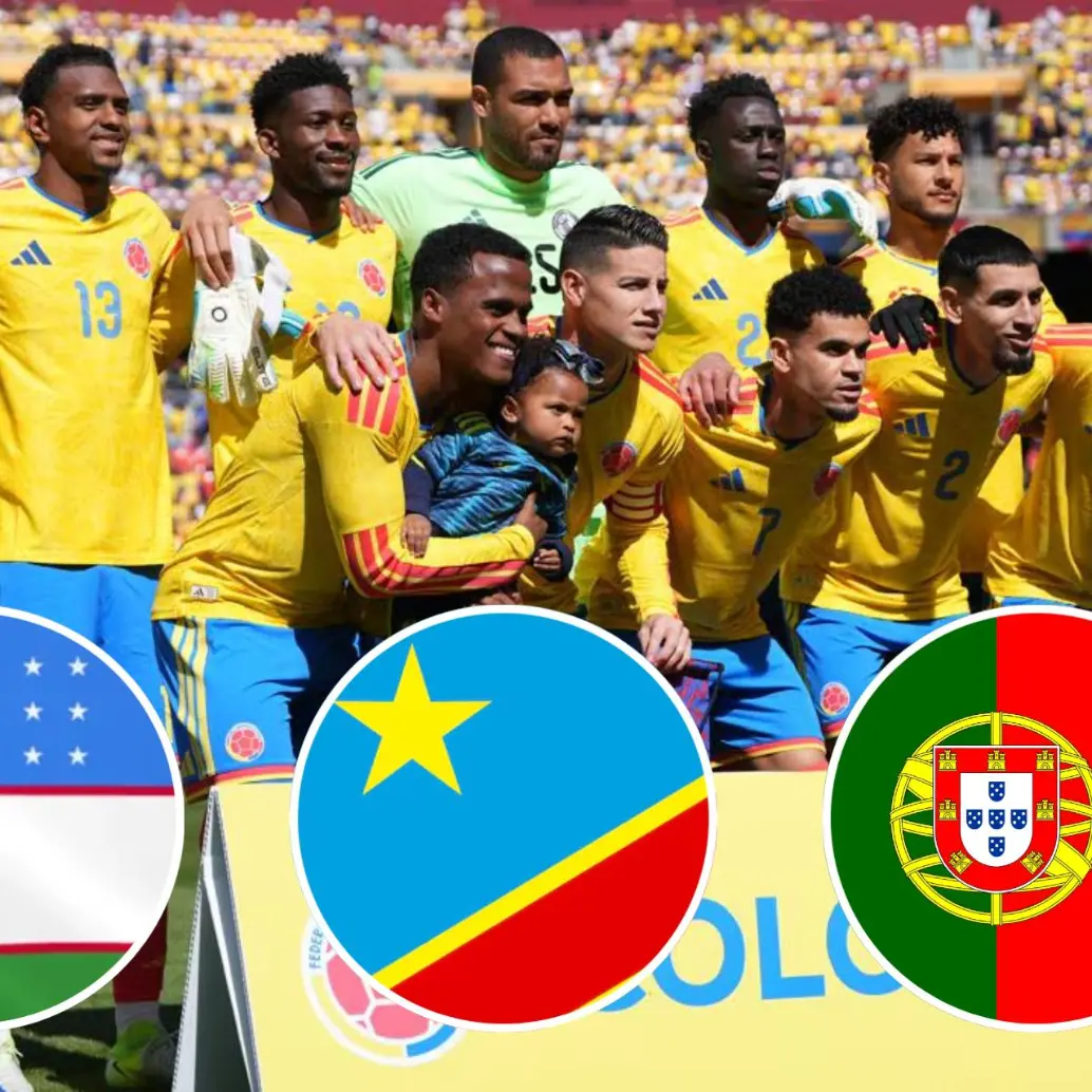Tras la ausencia en Qatar 2022, Colombia afina las piezas de sus principales figuras para asumir el reto de la Copa del Mundo 2026. La primera fase demandará una preparación sin fisuras tácticas ni físicas. FOTO: FCF, Getty y SSTOCK