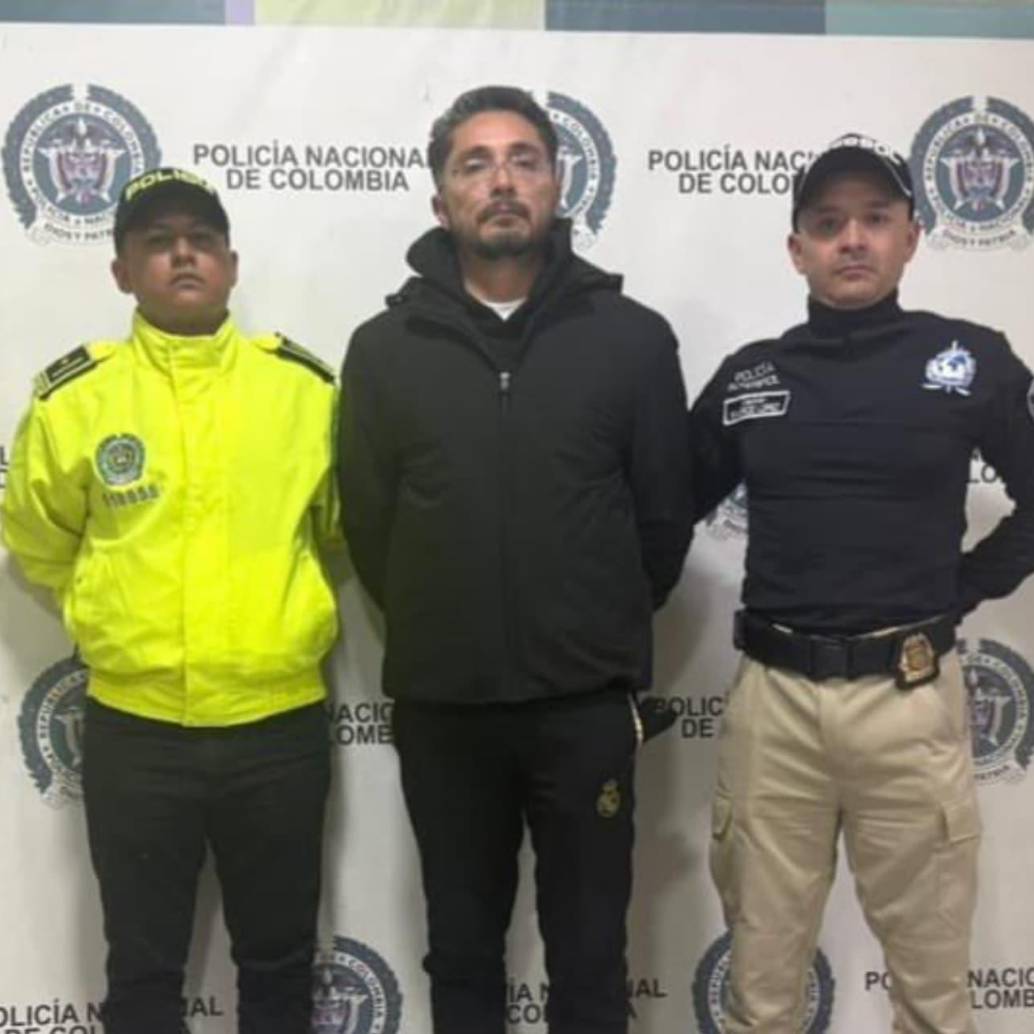 Gerley Sánchez, señalado de lavar 885.000 millones de pesos para el ELN, fue extraditado desde España. Foto: Fiscalía