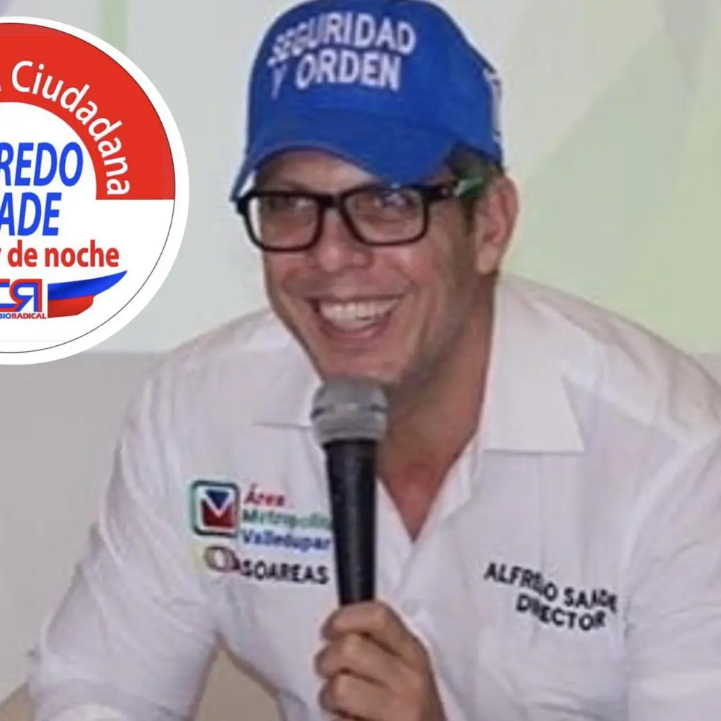 Alfredo Saade, nuevo jefe de gabinete de Presidencia ya había hecho campaña política, pero con Cambio Radical.<b> Foto: </b>Redes sociales de Saade.