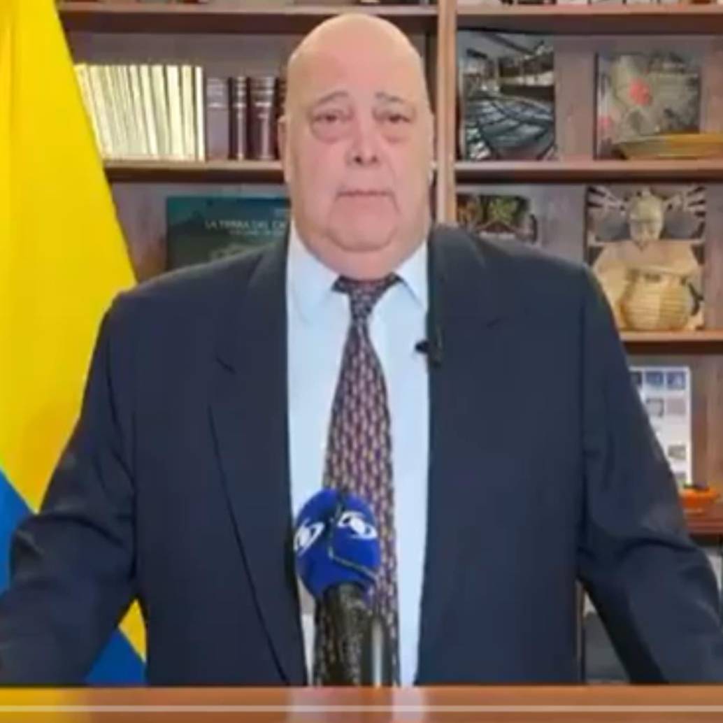 Embajador de Colombia en Estados Unidos, Daniel García Peña. Foto: captura de pantalla