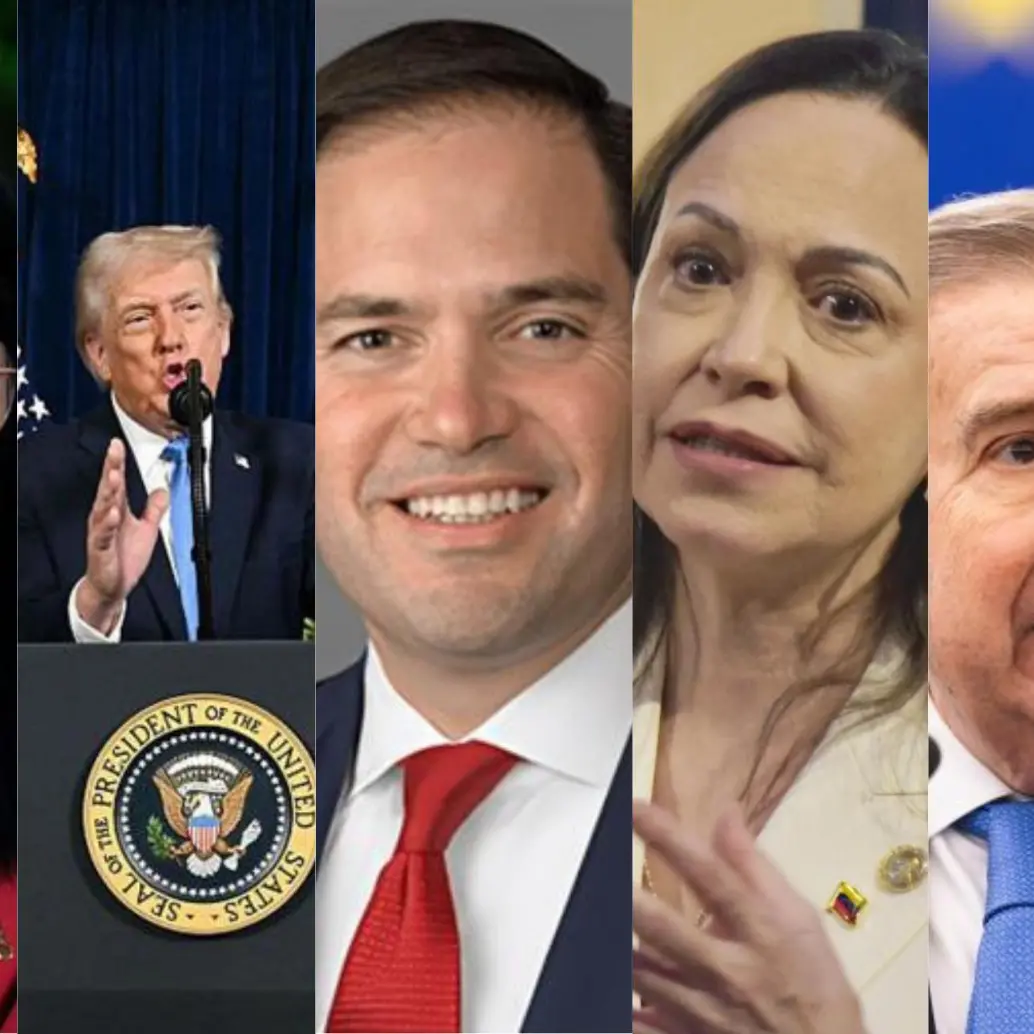 Machado sigue sin recibir el apoyo de Estados Unidos. FOTOS: AFP.