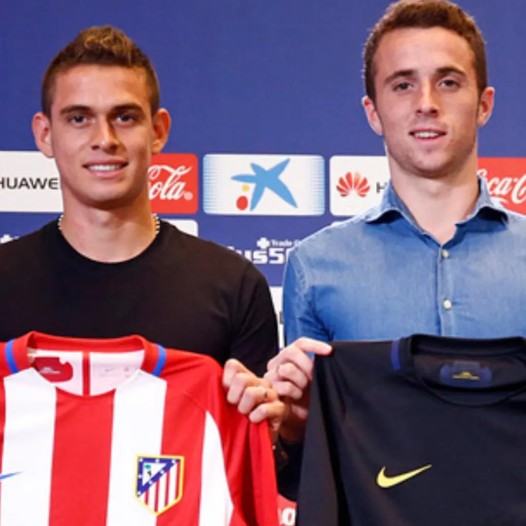 Rafael Santos Borré y Diogo Jota fueron elegidos por el destino para coincidir como las nuevas caras del ataque en el Atlético de Madrid hace algunos años. FOTO: ATLÉTICO DE MADRID