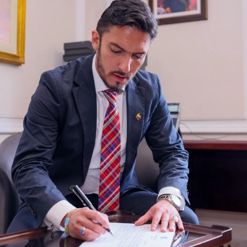 Florián destacó su trayectoria y su hoja de vida para asumir el nuevo reto de liderar el Ministerio de Igualdad. FOTO: Tomada de tedes sociales @MinIgualdad_Col