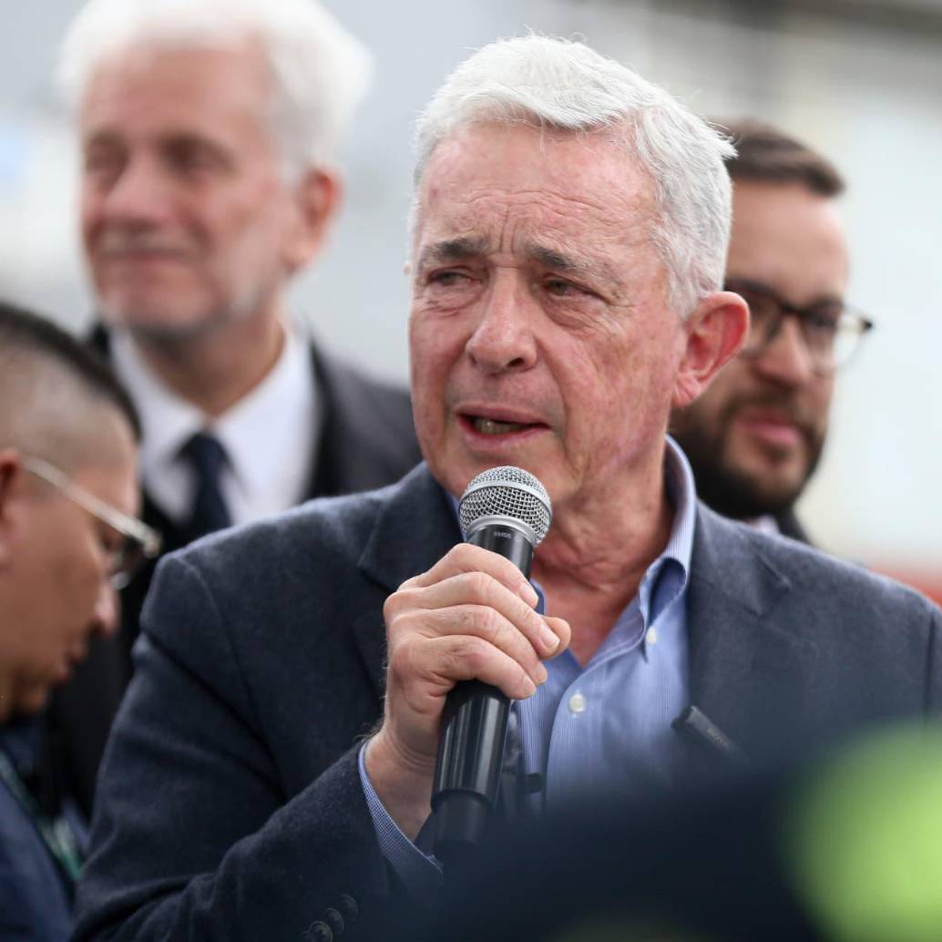 Álvaro Uribe, expresidente condenado por soborno a testigos. Foto: Colprensa