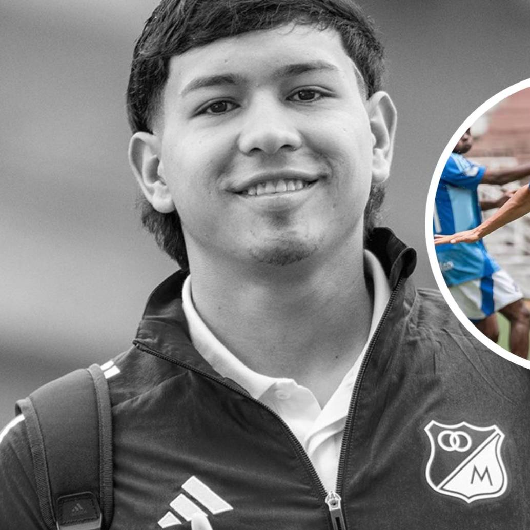 El joven de Millonarios falleció tras desplomarse en un partido Sub-20 contra Santa Fe el pasado sábado 21 de marzo. FOTO: Tomada de redes sociales @MillosFCoficial