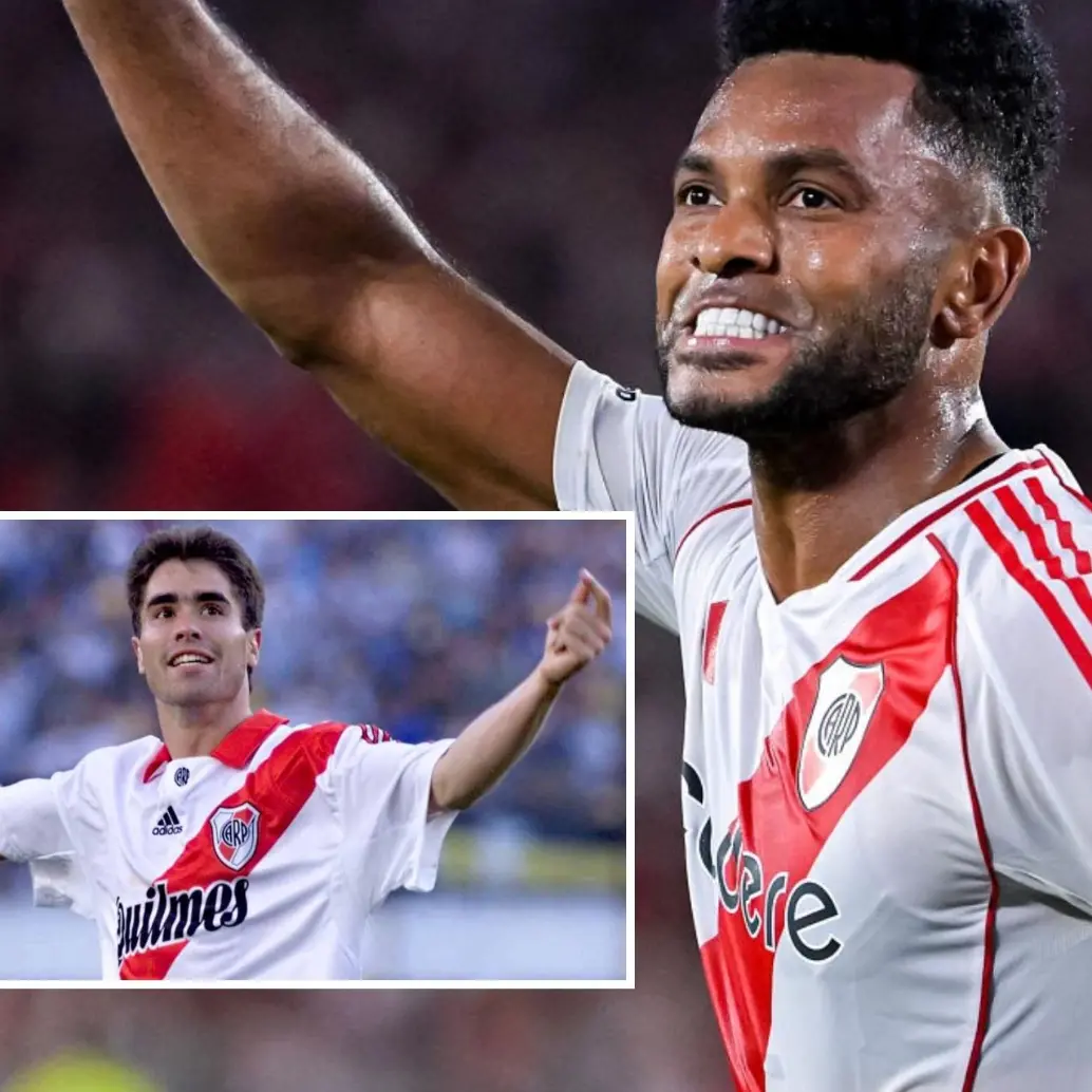 El delantero de 32 años está a pocos goles de quedar en la historia de uno de los equipos más importantes de Sudamérica y el mundo, por lo que tiene en la mira este nuevo récord. FOTO: AFP Y GETTY