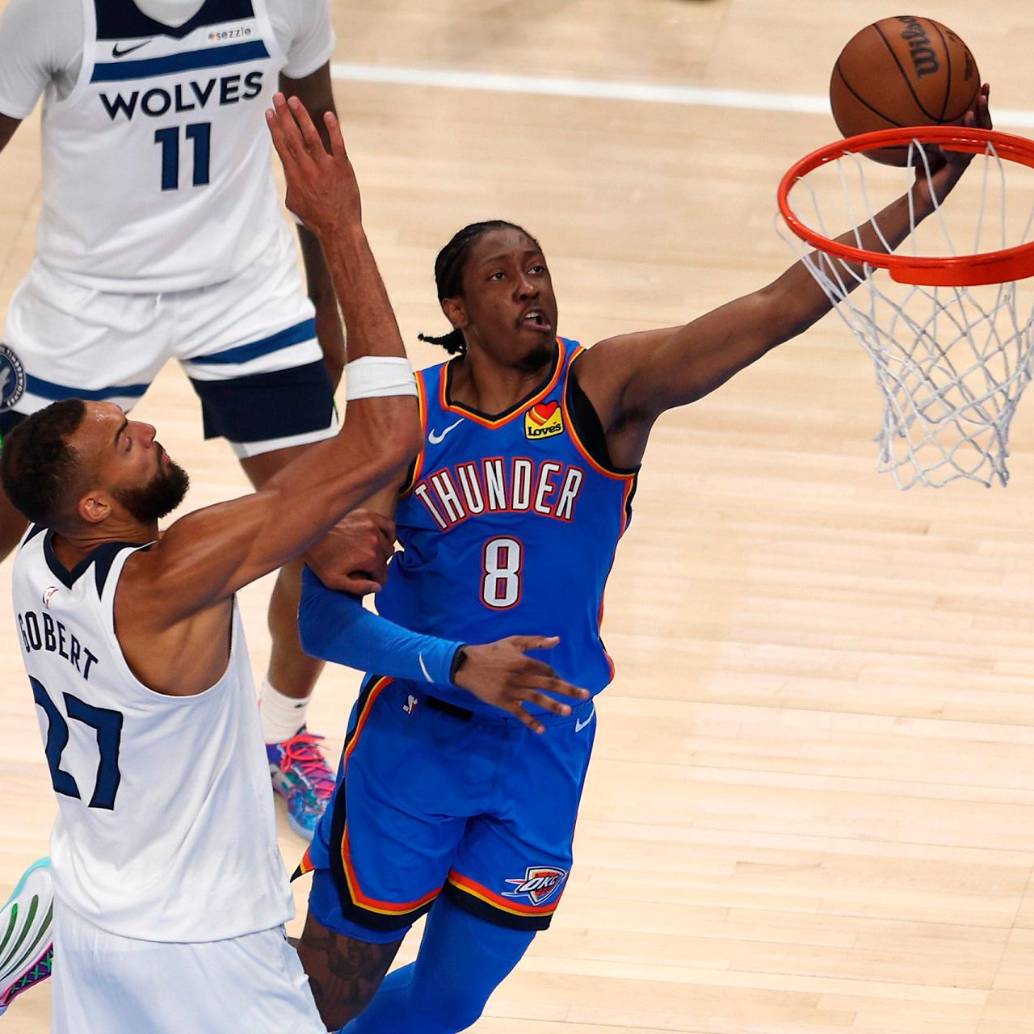 El juego 2 de la final de la conferencia Oeste terminó 118-103 a favor de los Thunder de Oklahoma. FOTO: Getty