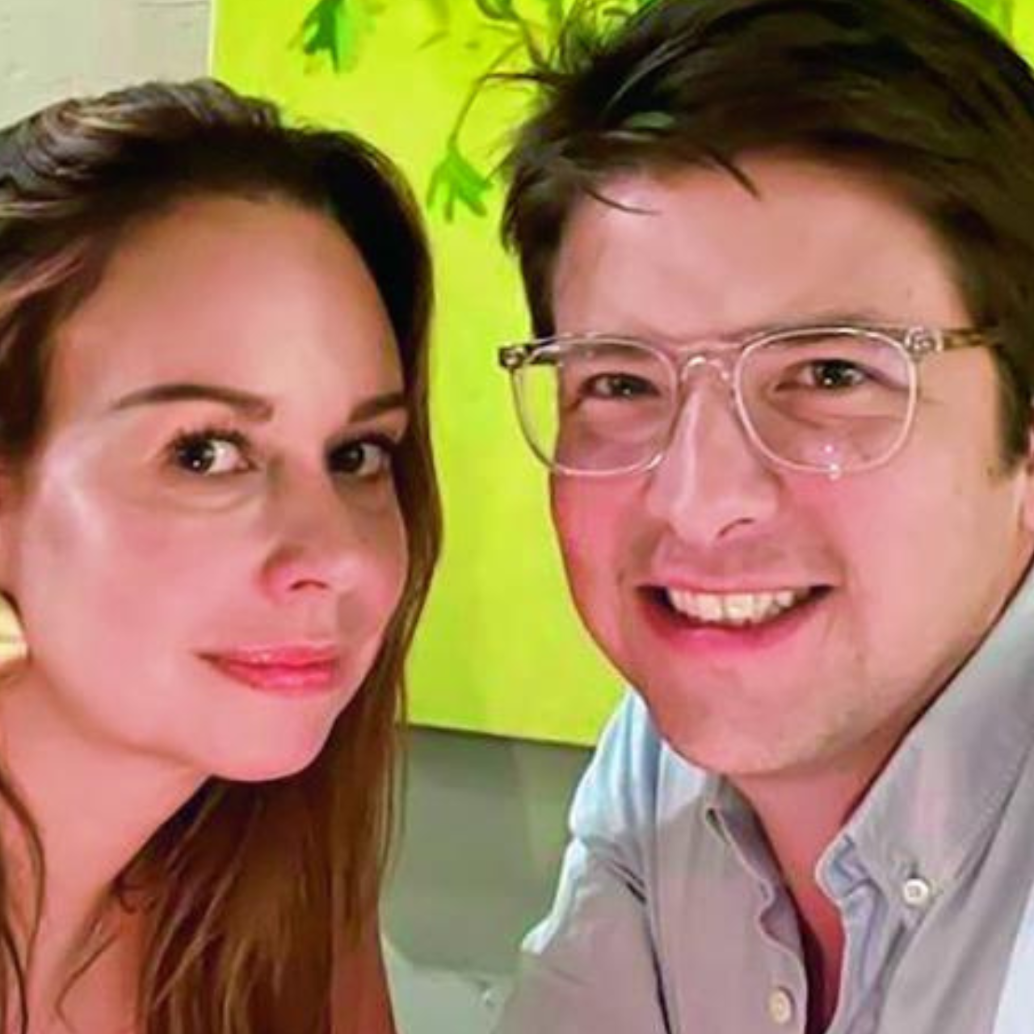Miguel Uribe y su esposa, Claudia Tarazona. Foto: Colprensa.