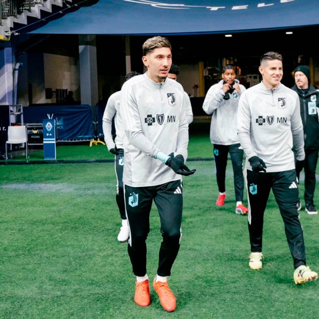 El volante colombiano James Rodríguez no jugaba desde el 18 de noviembre de 2025, cuando estuvo en la victoria 3-0 de la Selección Colombia ante Australia. Foto: tomada del x de @MNUFC