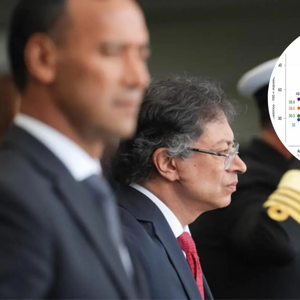 El análisis compara indicadores de seguridad entre los gobiernos de Petro, Duque, Santos y Uribe, evidenciando un aumento reciente en varios delitos. FOTO: PRESIDENCIA