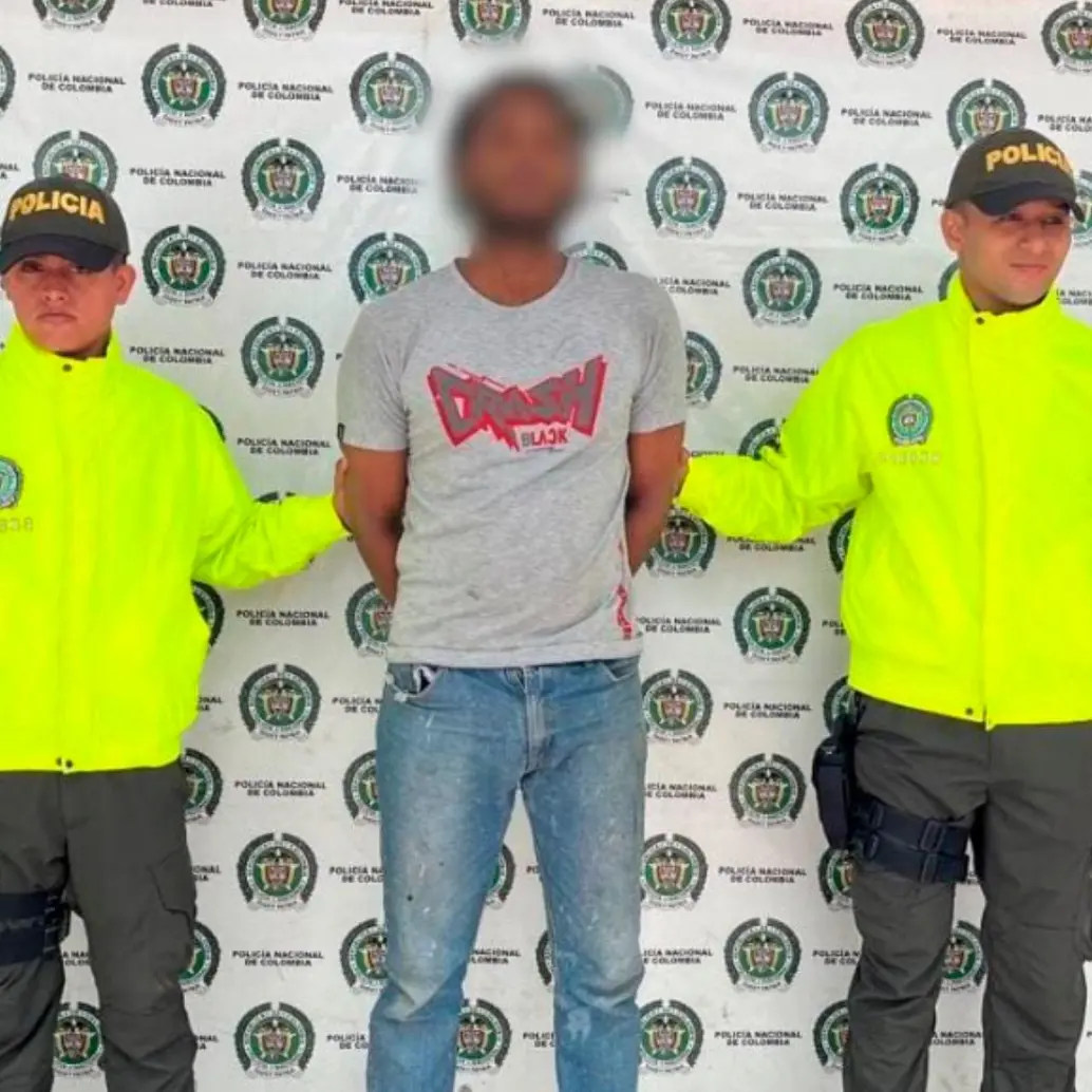 James Alberto Caicedo, tío del menor, tiene antecedentes judiciales por varios delitos. FOTO: Cortesía Policía