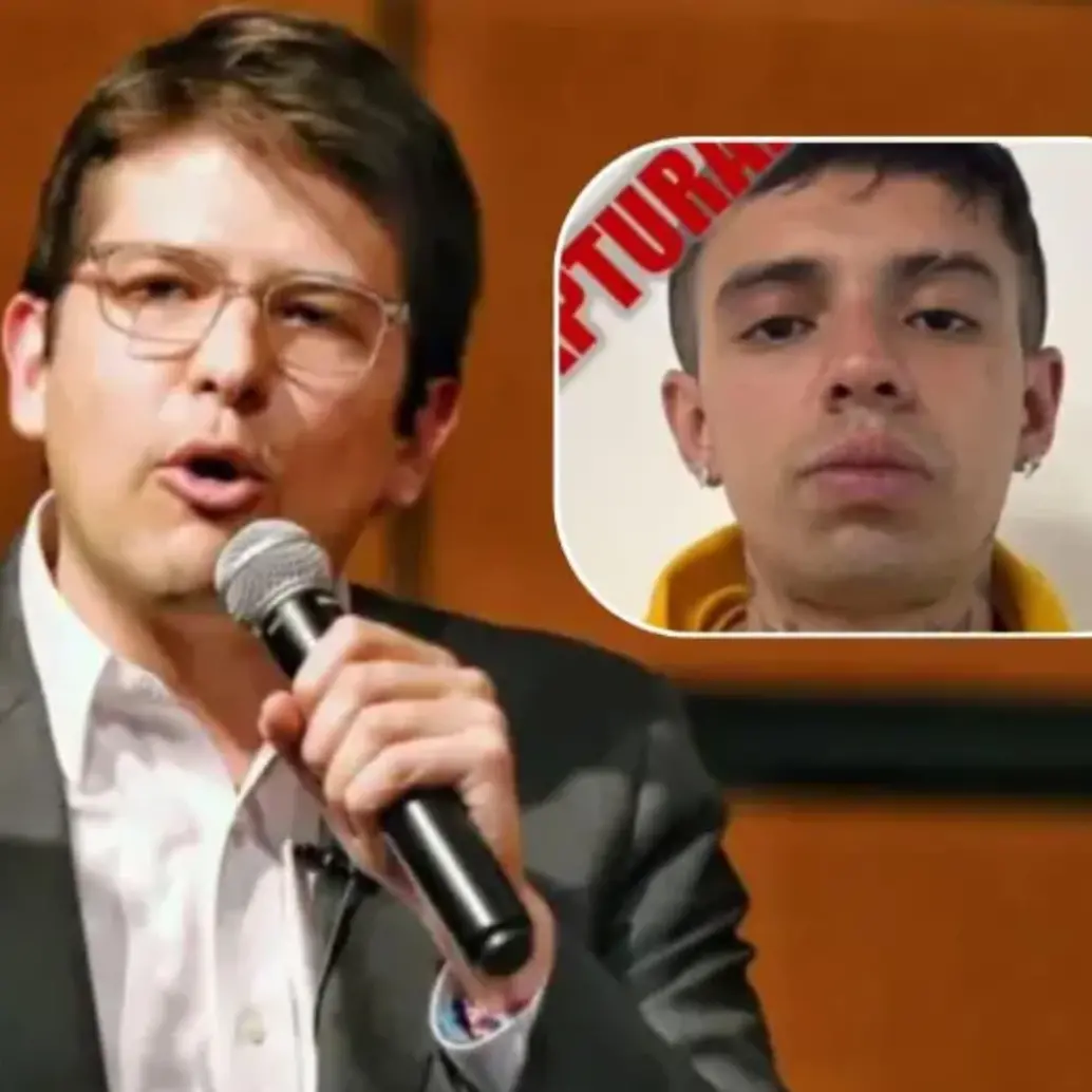Harol Daniel Barragán fue condenado por el magnicidio de Miguel Uribe. Foto: Colprensa y captura de video
