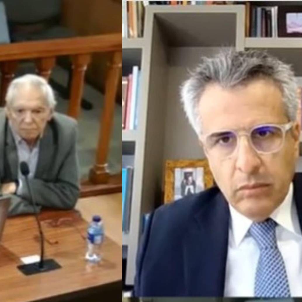 Exministros Ricardo Bonilla y Luis Fernando Velasco implicados en caso UNGRD. Foto: captura de video