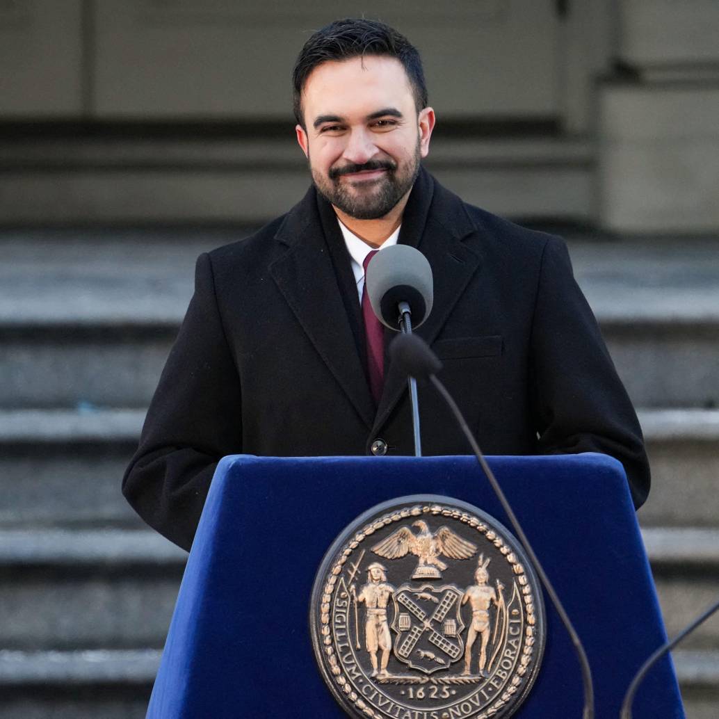 Nuevo alcalde de Nueva York, Zohran Mamdani. FOTO: AFP.